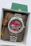 Rolex Date-Just Gümüş Unisex Kol Saati S633 