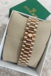 Rolex Datejust Rose Mavi Kadran Erkek Kol Saati S589 