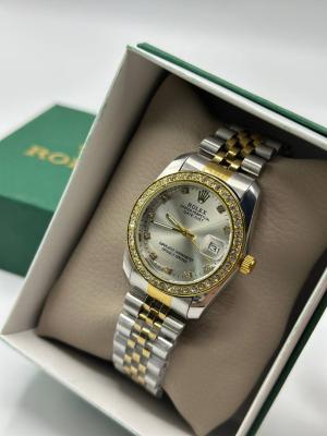 Rolex Datejust Taşlı Kadın Kol Saat S855