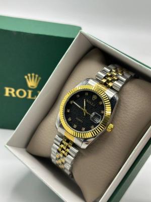 Rolex Datejust Siyah Kadran Kadın Kol Saat S857