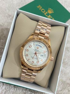 Rolex Day-Date Rose Erkek Kol Saati S578 