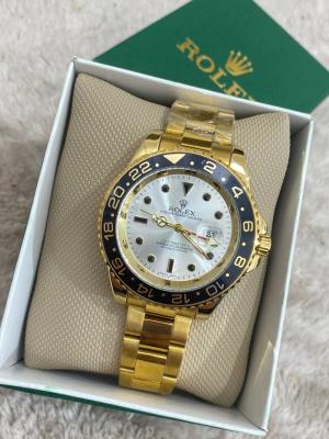 Rolex GMT MASTER Erkek Kol Saati S579 Gold