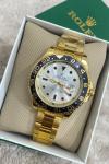 Rolex GMT MASTER Erkek Kol Saati S579 Gold