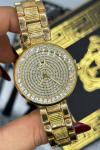 Rolex Gold Taşlı Kadın Saat S487 Gold