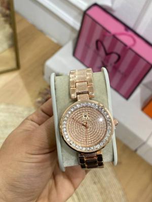 Rolex Rose Taşlı Kadın Kol Saati S559 