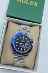 Rolex Submariner Gümüş Mavi Erkek Kol Saati S602 