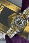 Rolex Unisex Gold Gümüş İthal Saat S376 