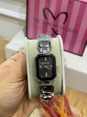 Swarovski Siyah Kadın Kol Saati S562 Siyah
