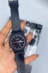 Swatch Silikon Kordon Siyah Unisex Saat S135 