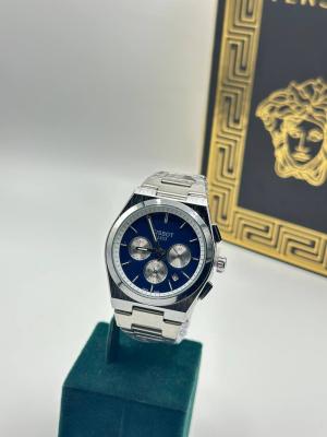 Tissot Mavi Kadran Gümüş Crono Erkek Kol Saat S783