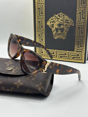 YSL Leopar İthal Kadın Güneş Gözlüğü G1519-ILY Leopar