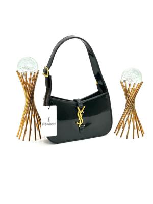 YVES SAINT LAURENT LE 5 Â 7 SHOULDER BAGS BLACK-G Siyah