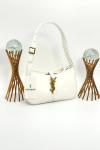 YVES SAINT LAURENT LE 5 Â 7 SHOULDER BAGS WHİTE Beyaz